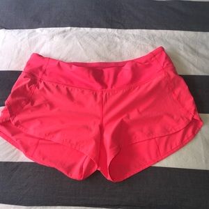Lululemon Size 8 Speed Shorts EUC